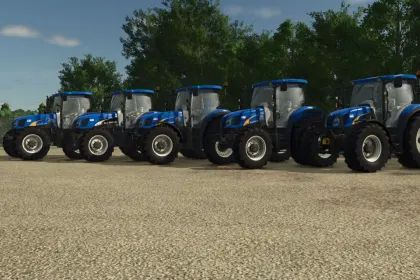 Потужний Трактор New Holland TSA / T6000 — Гнучкі Двигуни та Багато Конфігурацій для FS25 — 1