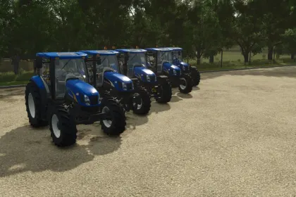 Потужний Трактор New Holland TSA / T6000 — Гнучкі Двигуни та Багато Конфігурацій для FS25 — 2