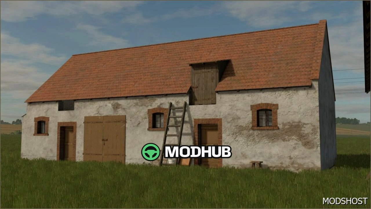 Сарай та корівник для Farming Simulator 25