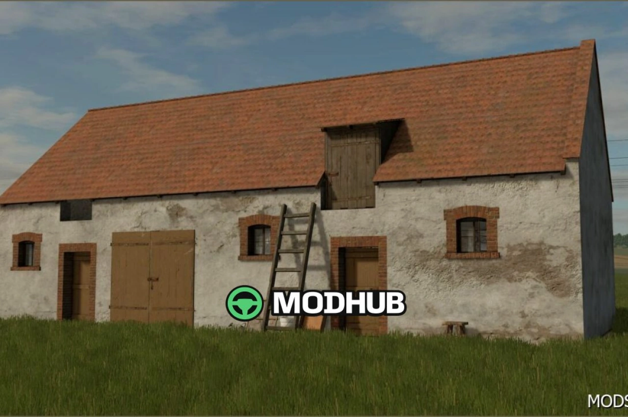 Сарай та корівник для Farming Simulator 25