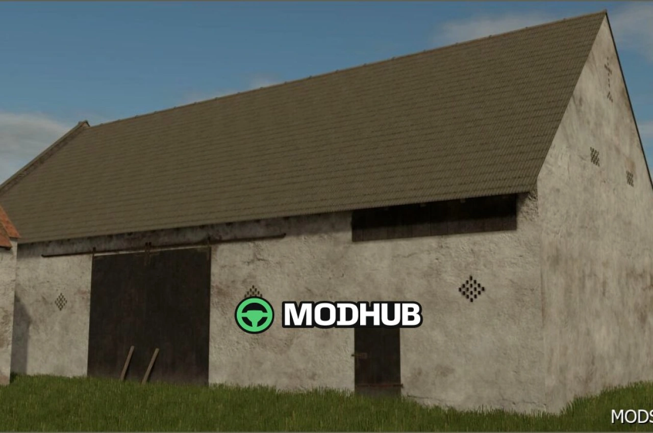 Сарай та корівник для Farming Simulator 25