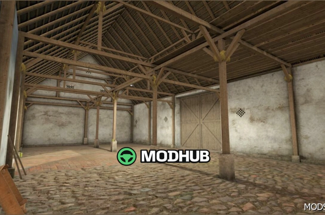 Сарай та корівник для Farming Simulator 25