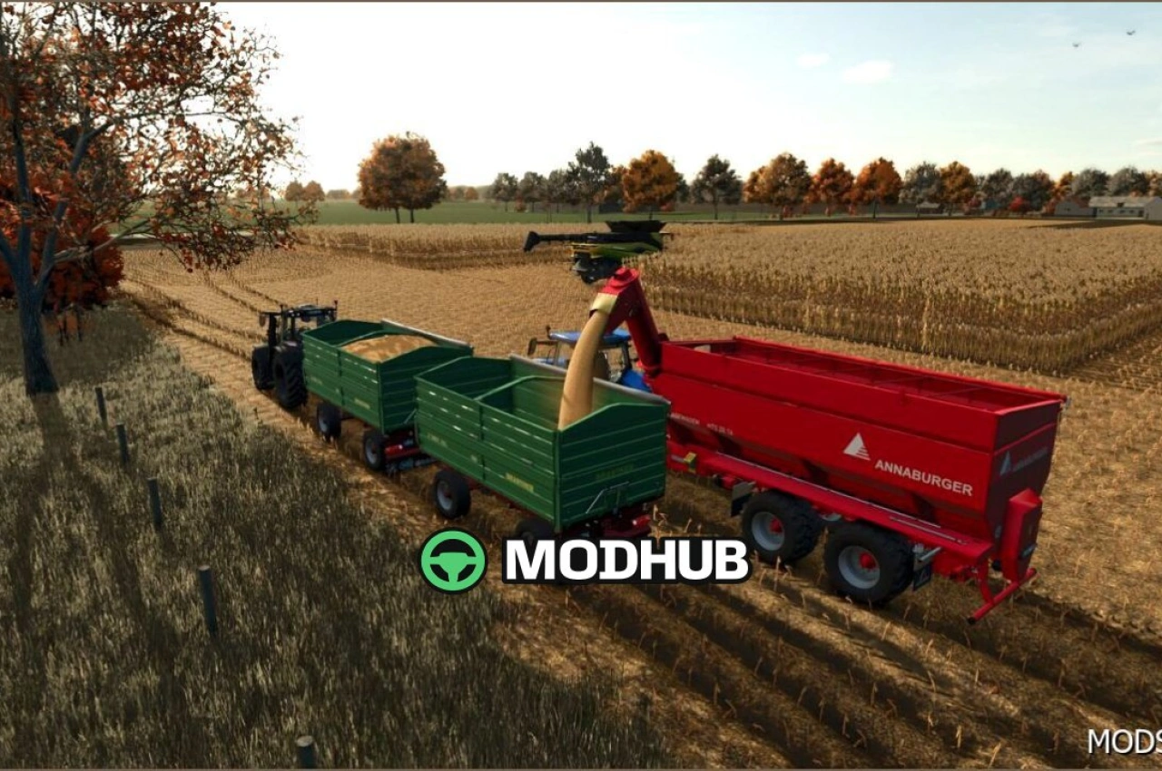 Причепи Annaburger Auger Wagon Pack для Farming Simulator 25