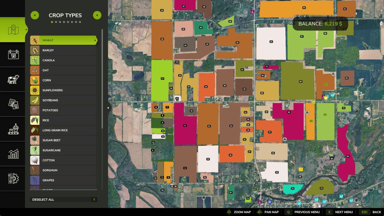 Neue Realistische Karte Nashville MI 4X für Farming Simulator 25 — Große Felder und Produktionen