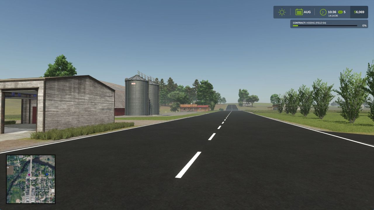 Neue Realistische Karte Nashville MI 4X für Farming Simulator 25 — Große Felder und Produktionen