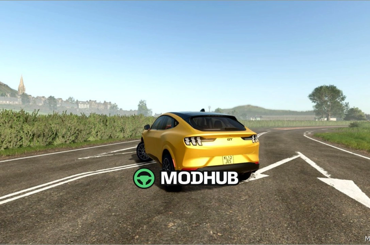 Автомобіль Ford Mustang Mach E GT для Farming Simulator 25