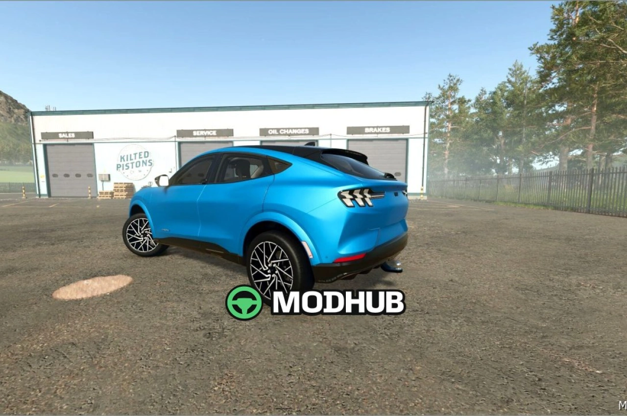 Автомобіль Ford Mustang Mach E GT для Farming Simulator 25