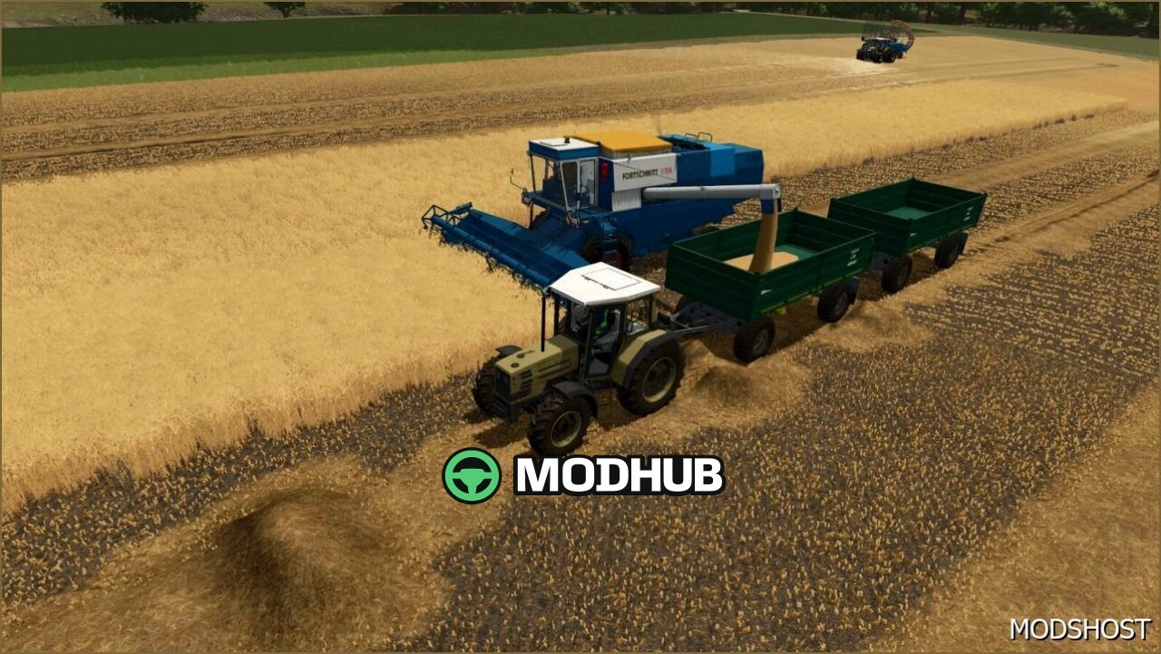 Трактор Hürlimann H 488 для Farming Simulator 25