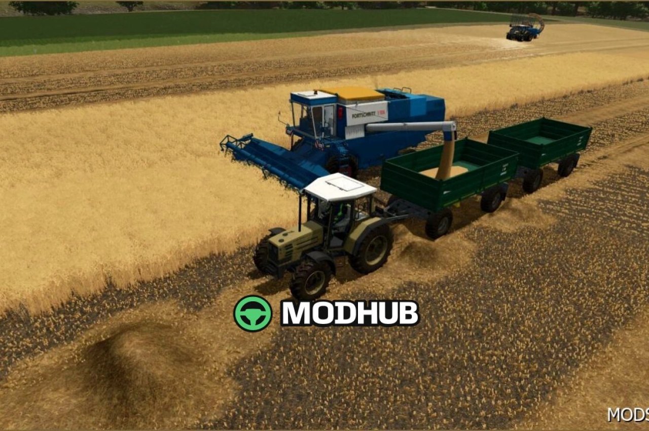 Трактор Hürlimann H 488 для Farming Simulator 25