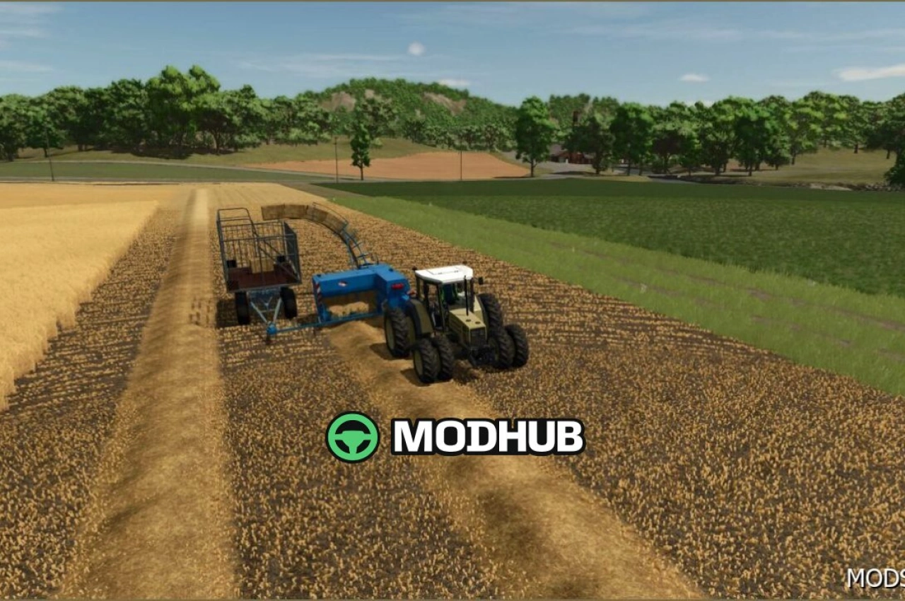 Трактор Hürlimann H 488 для Farming Simulator 25