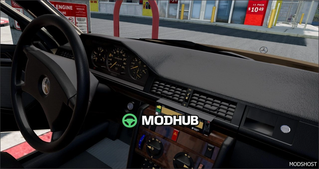 Автомобіль Mercedes Benz (W124) (1980 1990) для BeamNG.drive