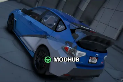 Samochód Subaru WRX do GTA 5 — 2