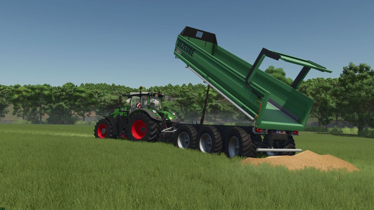 Effektiver 3-Achsen Kipper Dezeure TPX 36S für Farming Simulator 25