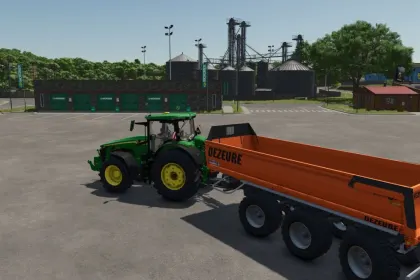 Efektywny 3-osiowy wywrotka Dezeure TPX 36S dla Farming Simulator 25 — 5
