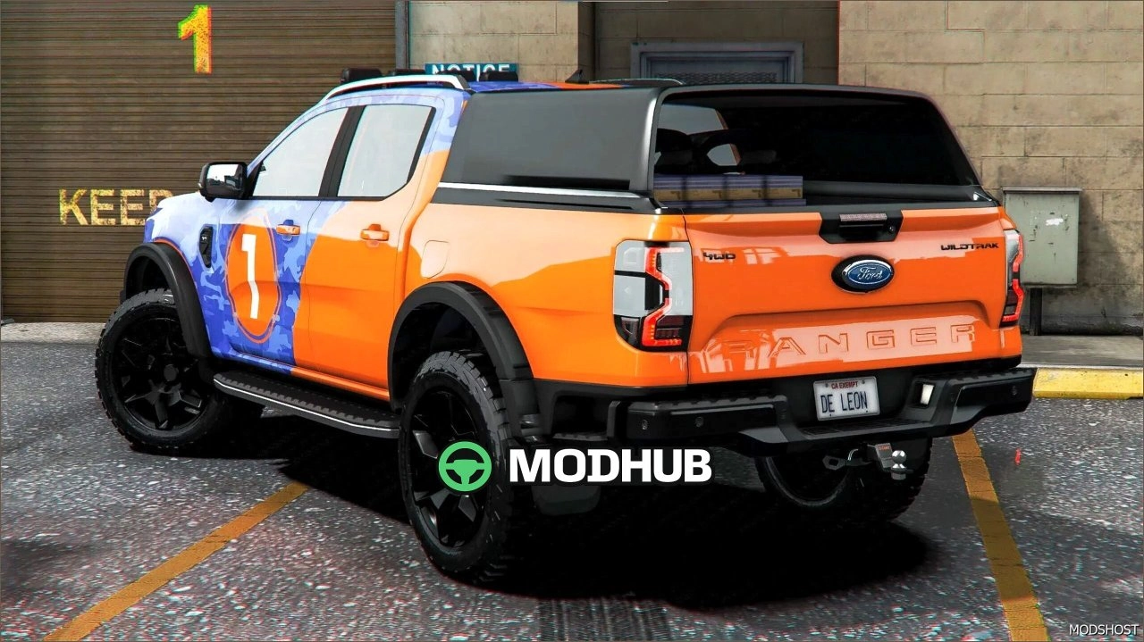 Автомобіль Ford Ranger Offroad Gulf для GTA 5