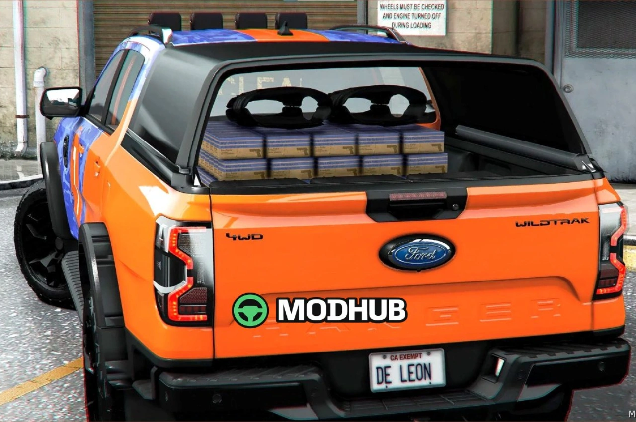 Автомобіль Ford Ranger Offroad Gulf для GTA 5