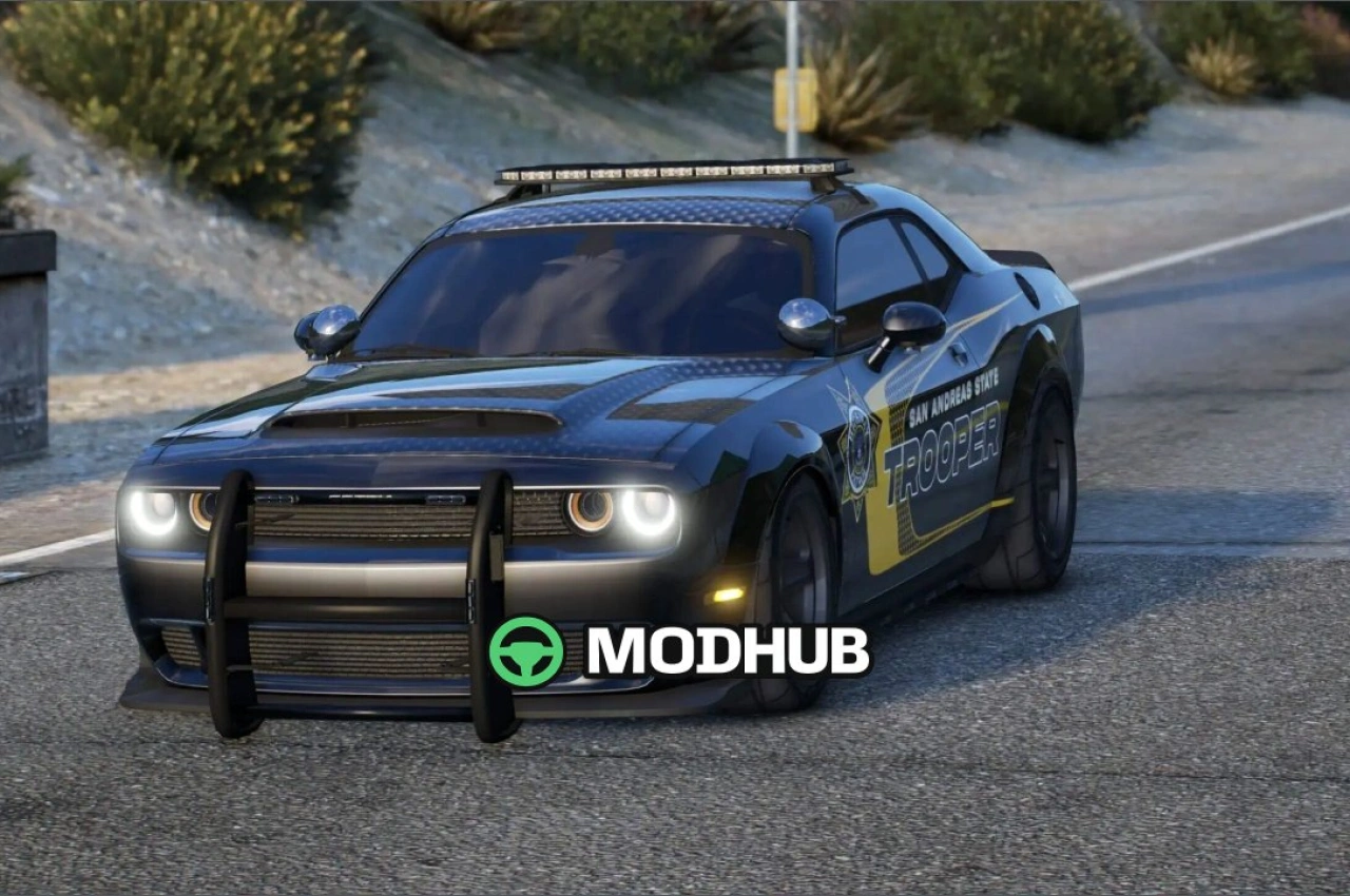 Автомобіль Dodge Demon для GTA 5