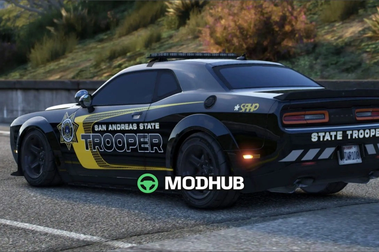 Автомобіль Dodge Demon для GTA 5