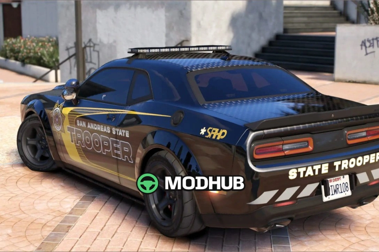 Автомобіль Dodge Demon для GTA 5