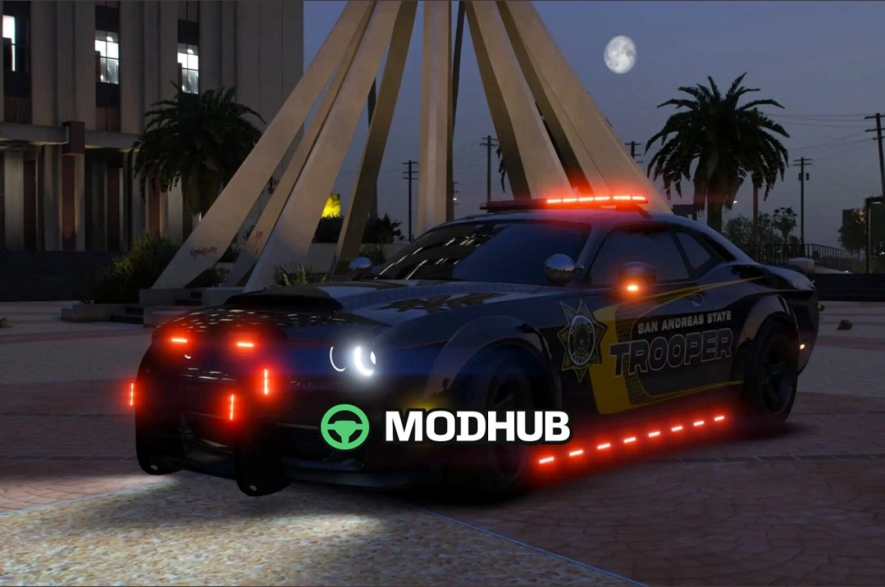 Автомобіль Dodge Demon для GTA 5