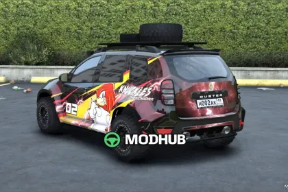 Auto Renault Duster Prior Turbo für GTA 5 — 2