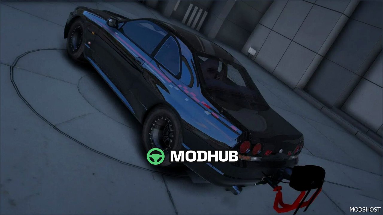 Автомобіль Nissan R33 Drag для GTA 5