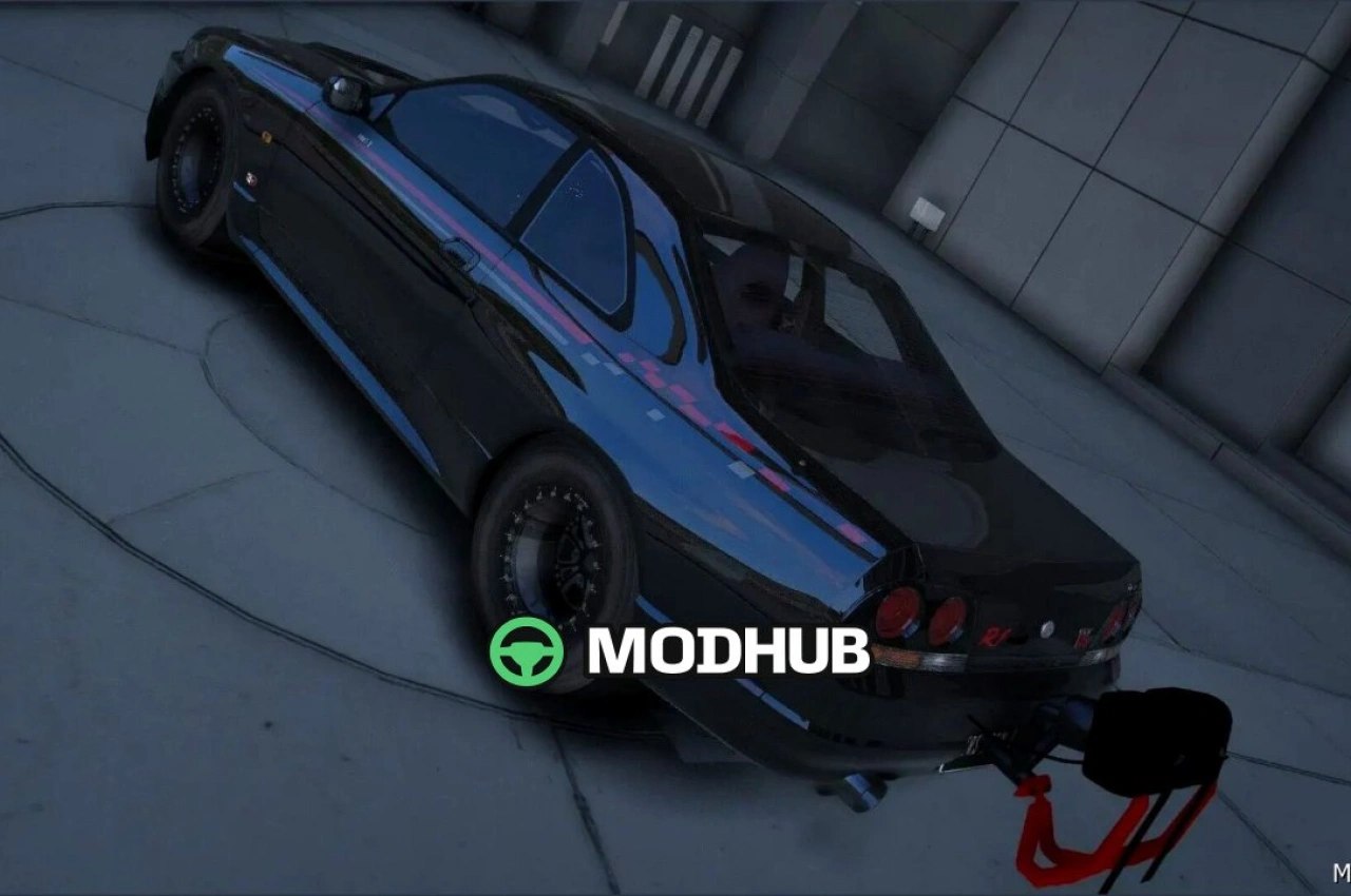 Автомобіль Nissan R33 Drag для GTA 5