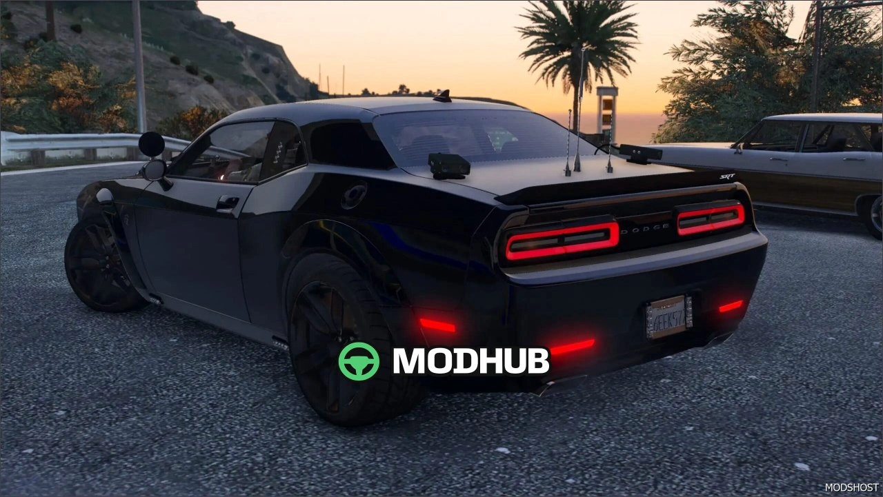 Автомобіль Dodge Challenger SRT Hellcat Redeye для GTA 5