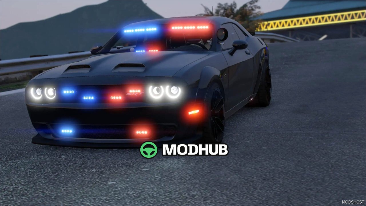 Автомобіль Dodge Challenger SRT Hellcat Redeye для GTA 5