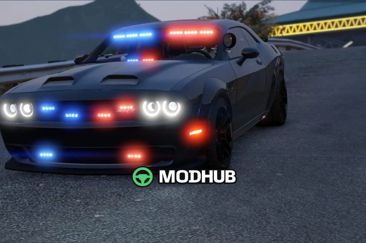 Автомобіль Dodge Challenger SRT Hellcat Redeye для GTA 5