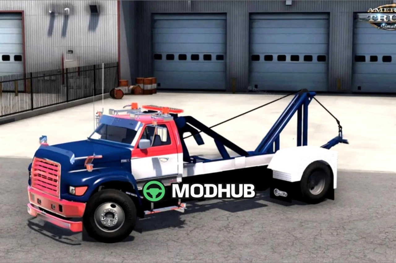 Вантажівка Ford 8000 для American Truck Simulator