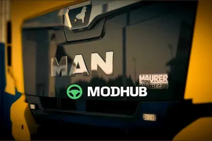 Przedni maska MAN TG3 2020 Commander do Euro Truck Simulator 2