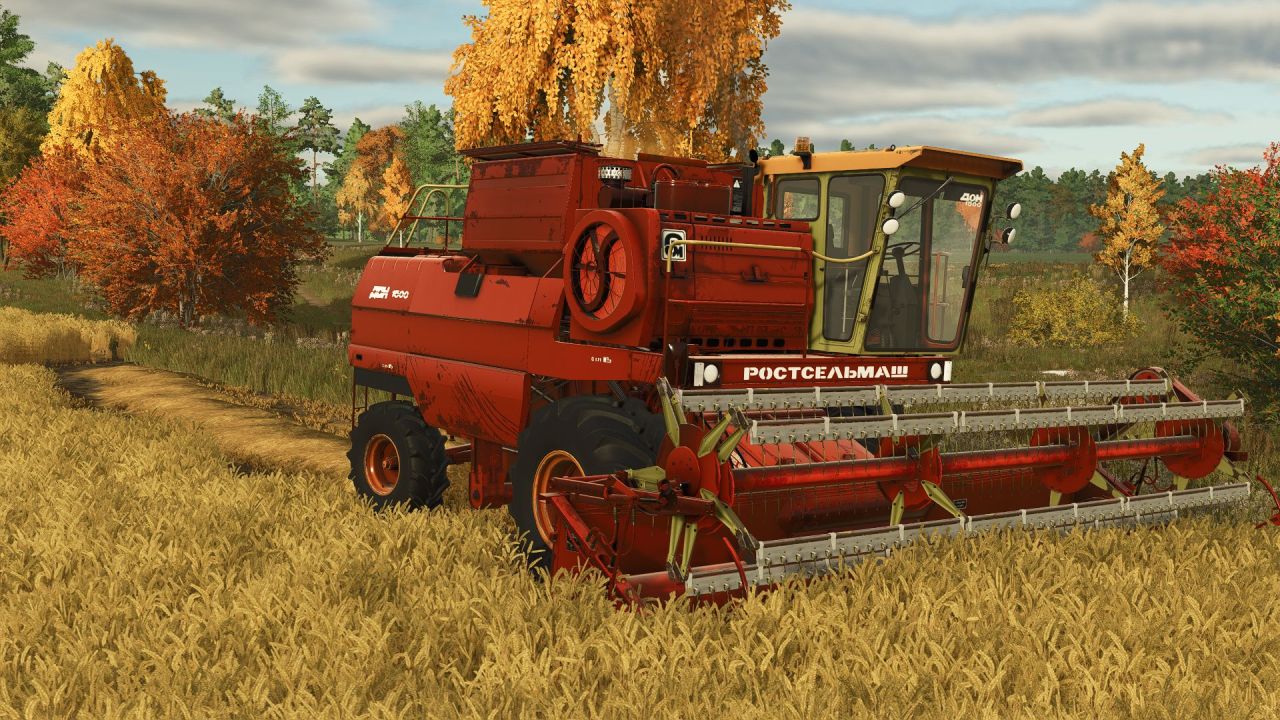 Legendärer Mähdrescher Don 1500 für Farming Simulator 25 — Klassiker mit Flexiblen Einstellungen