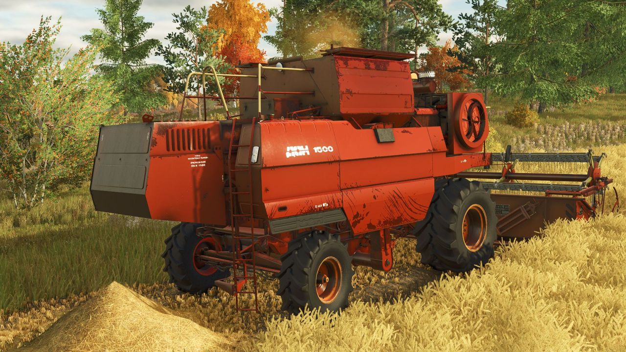 Legendärer Mähdrescher Don 1500 für Farming Simulator 25 — Klassiker mit Flexiblen Einstellungen