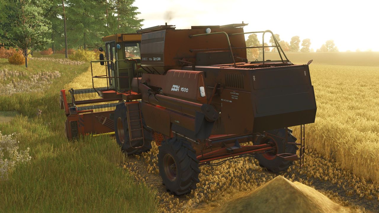 Legendärer Mähdrescher Don 1500 für Farming Simulator 25 — Klassiker mit Flexiblen Einstellungen