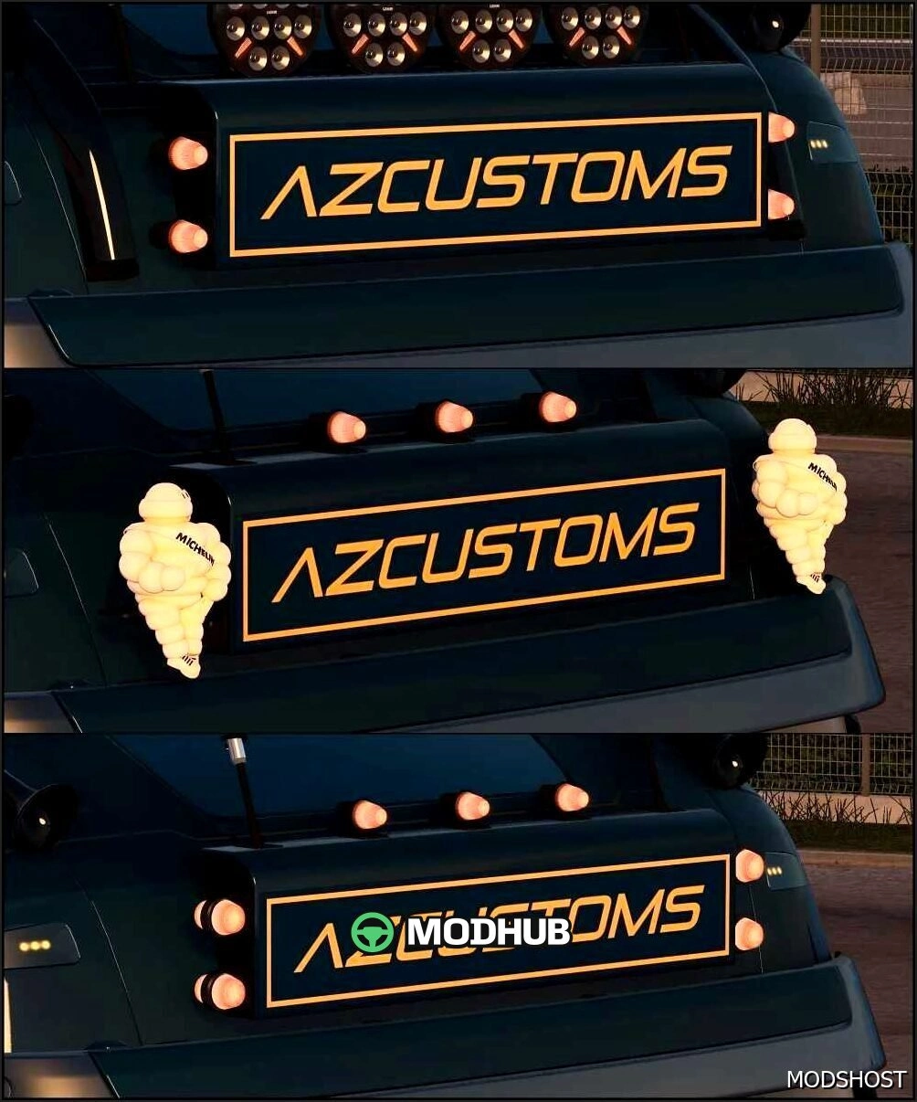 Світловий бокс BIG для Euro Truck Simulator 2