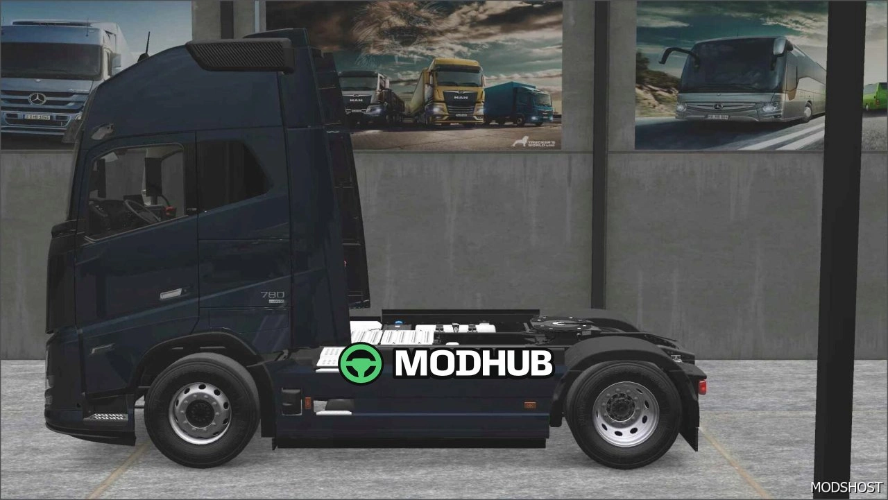 Тюнінг гараж Showroom для Euro Truck Simulator 2