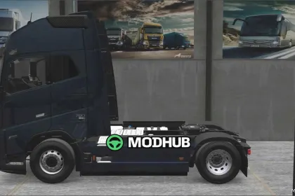 Tuning Garage Showroom do Euro Truck Simulator 2