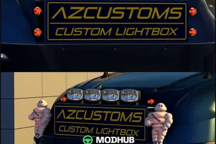 Duża skrzynka świetlna BIG do Euro Truck Simulator 2