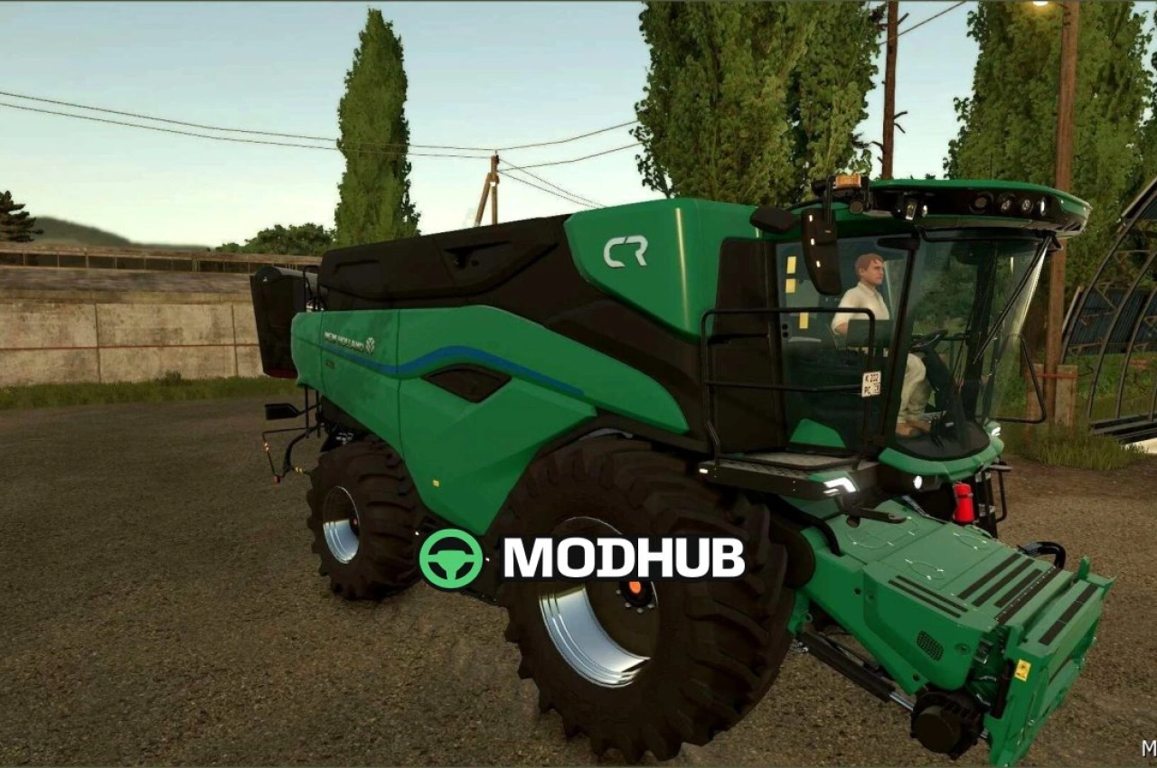 Комбайн NEW Holland CR11 Pack для Farming Simulator 25
