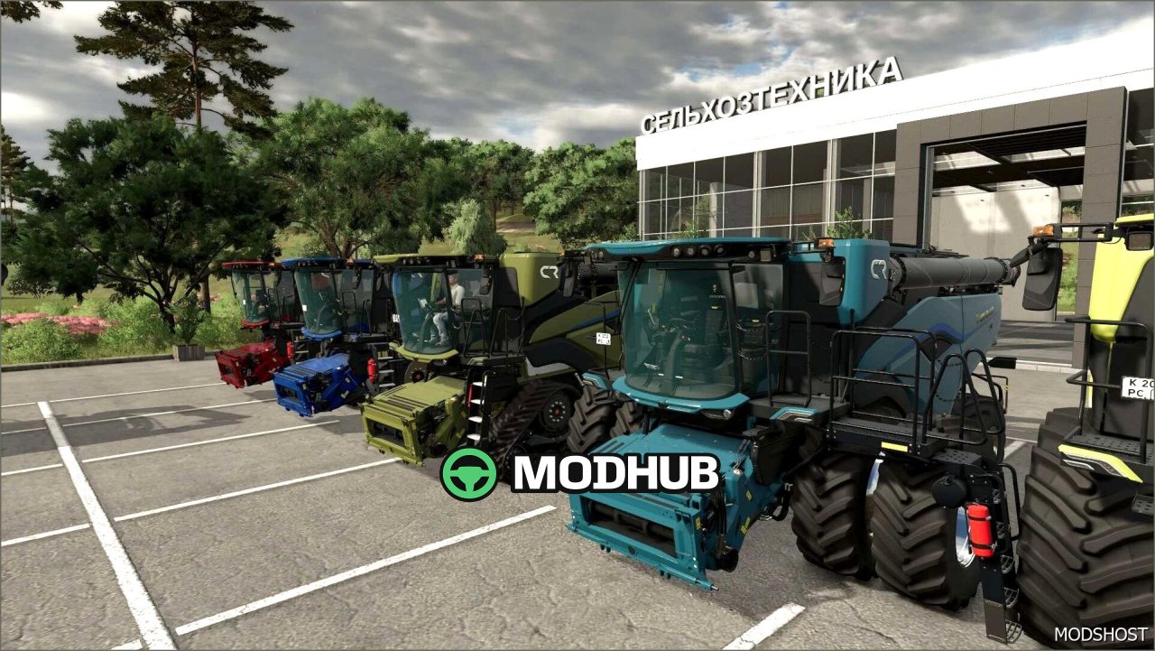 NEW Holland CR11 Pack Mähdrescher für Farming Simulator 25
