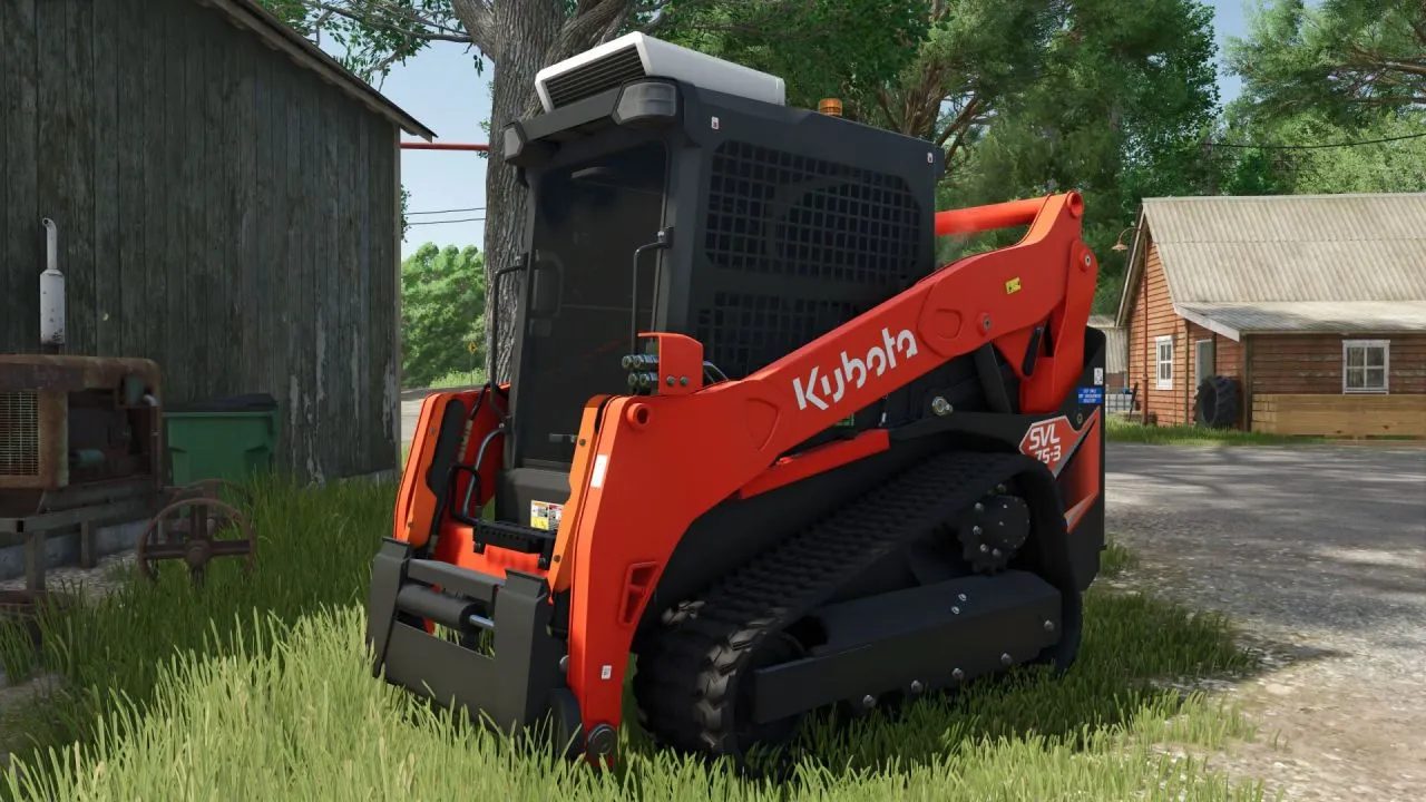 Leistungsstarker Kompakter Lader Kubota SVL75-3 für Farming Simulator 25