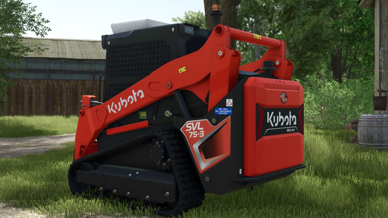 Leistungsstarker Kompakter Lader Kubota SVL75-3 für Farming Simulator 25 - Screenshots