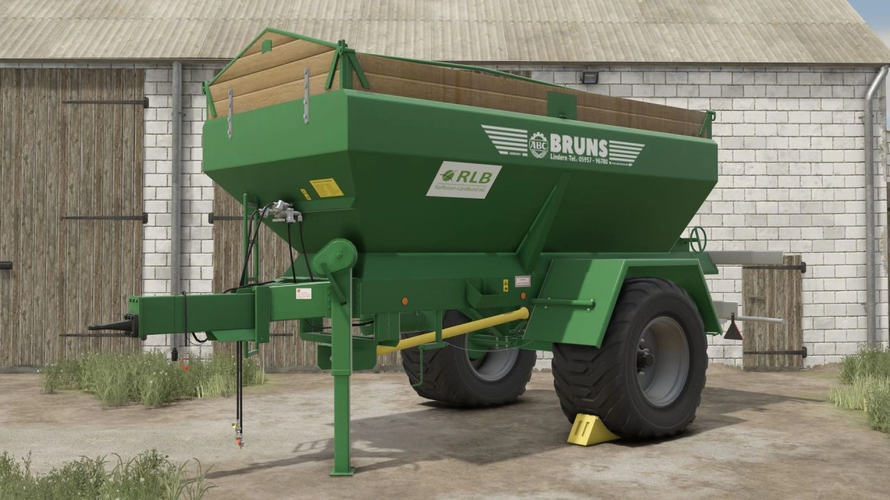 Причіп Bruns MBA 12000 для Farming Simulator 25