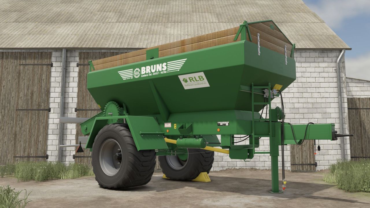 Причіп Bruns MBA 12000 для Farming Simulator 25