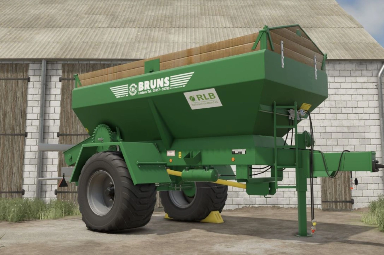 Причіп Bruns MBA 12000 для Farming Simulator 25