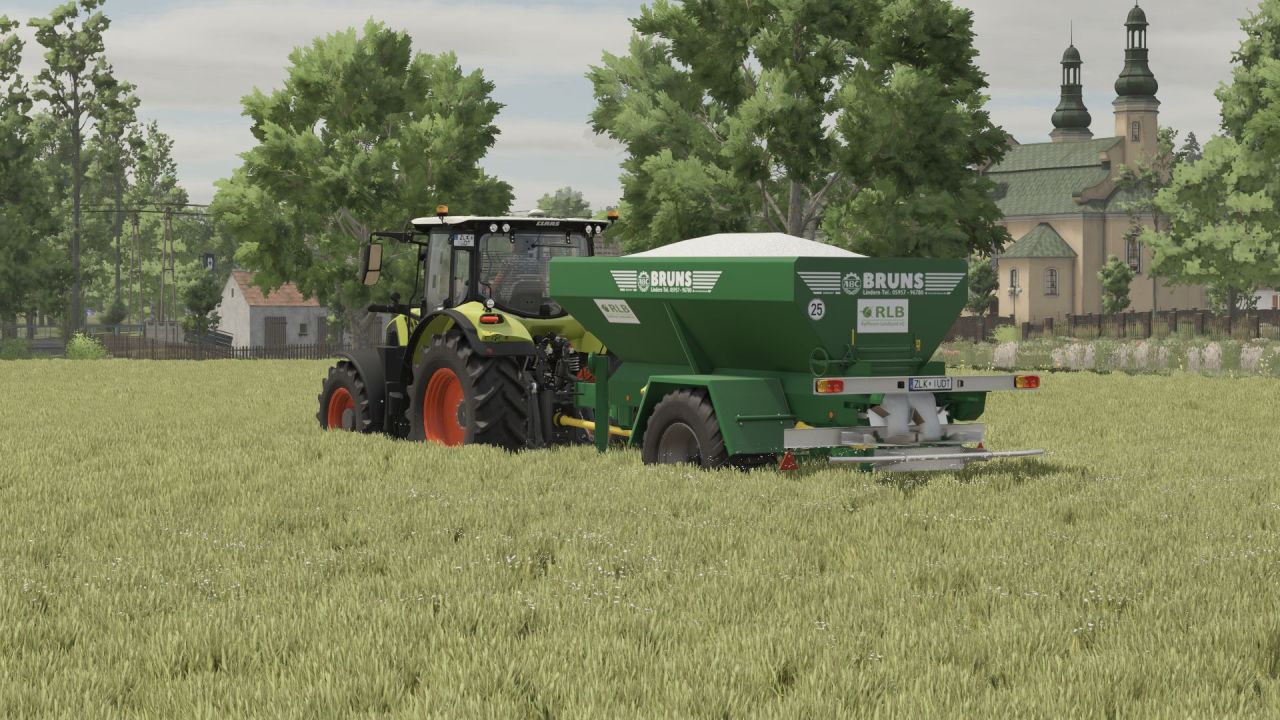 Причіп Bruns MBA 12000 для Farming Simulator 25