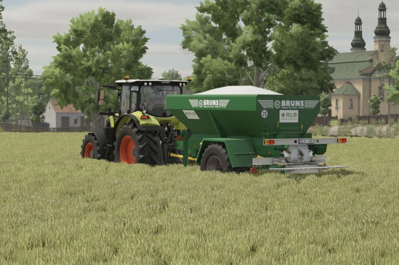 Причіп Bruns MBA 12000 для Farming Simulator 25