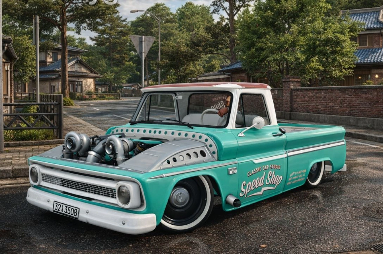 Автомобіль Chevrolet C10 1966 для Farming Simulator 25