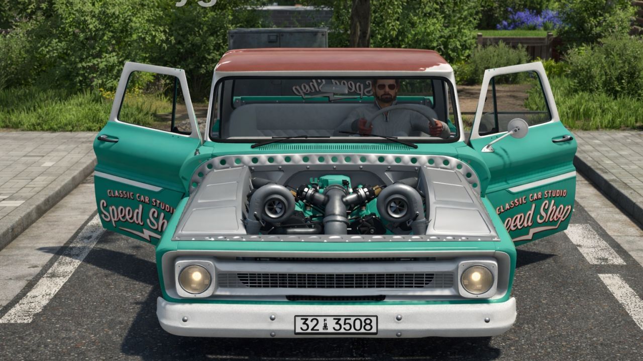 Автомобіль Chevrolet C10 1966 для Farming Simulator 25